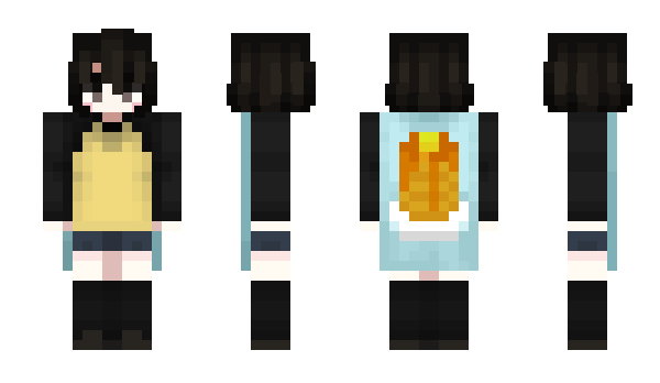 Minecraft скин по нику MinaHAAAAAAAAAAA