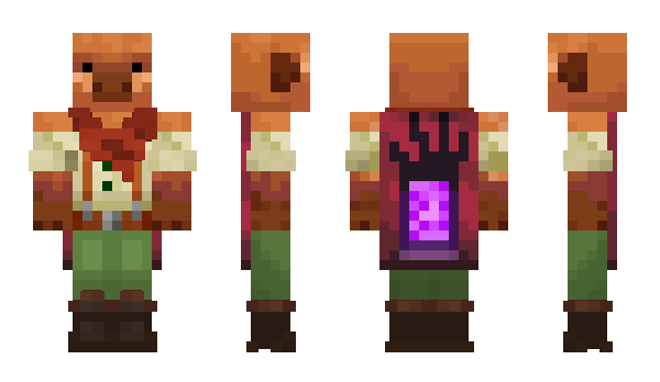 Minecraft скин по нику ZephyrPig