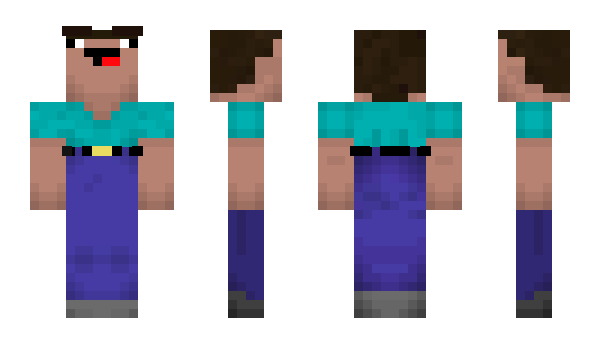 Minecraft skin BWRJ