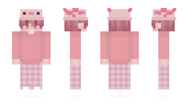 Minecraft skin PreeyLoveZeroTwo