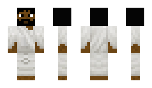 Minecraft skin BlackJesus