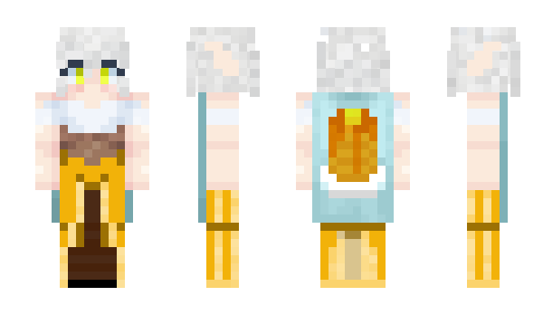 Minecraft skin lightqueenamber