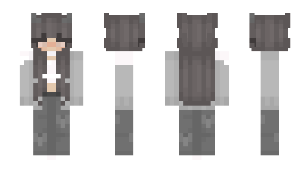 Minecraft skin morgxnnne