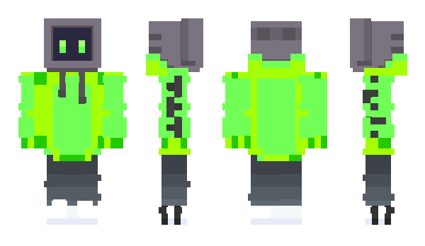 Minecraft skin Pzike