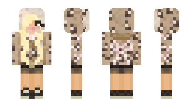 Minecraft скин по нику Nicki_x