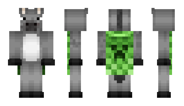 Minecraft skin D0nke