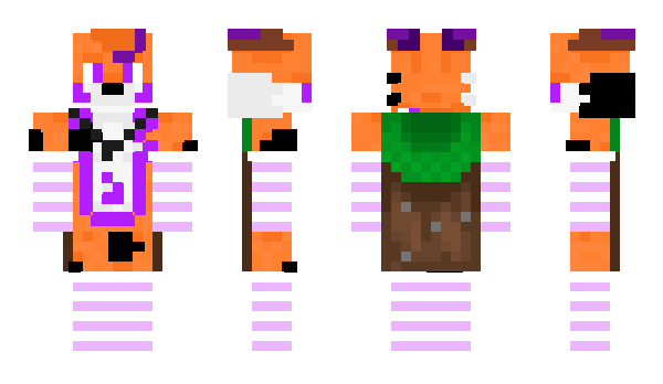 Minecraft скин по нику Shadow_Foxou