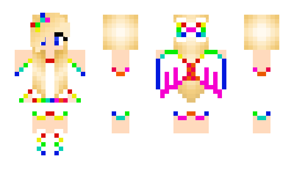 Minecraft skin SnowGirl543