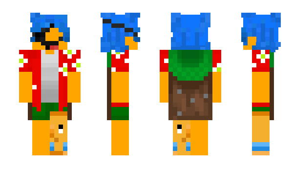 Minecraft skin WyzPedr