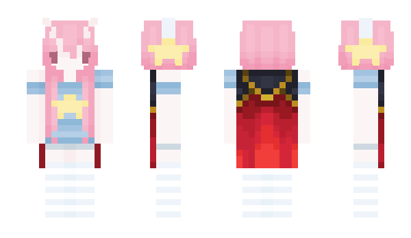 Minecraft skin fawnienne