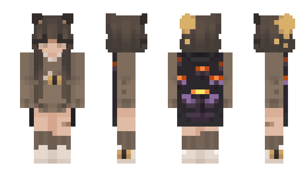 Minecraft скин по нику cloudfox24