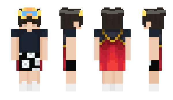 Minecraft skin zfablazed