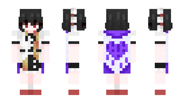 Minecraft скин по нику Kuromoti_