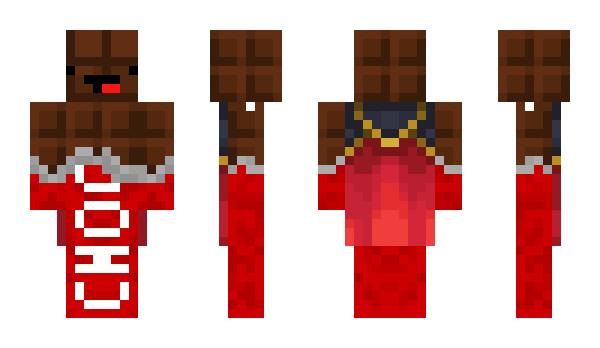 Minecraft skin noobchocolate