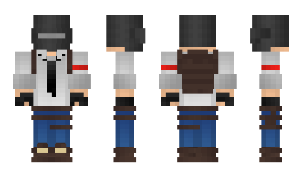 Minecraft skin HauntedH00d