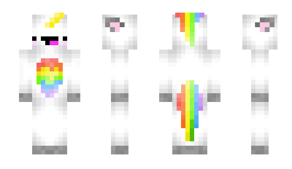 Minecraft скин по нику unicorm