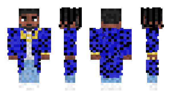 Minecraft skin PopSmokee