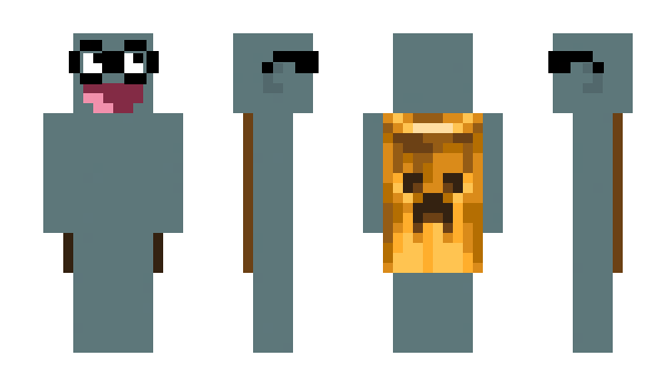 Minecraft скин по нику wolf257