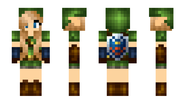 Minecraft skin Nievel