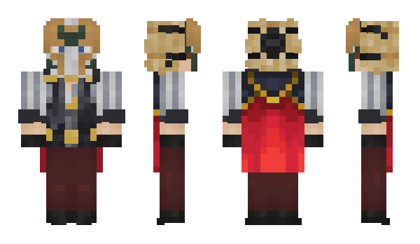 Minecraft skin B0LVERK