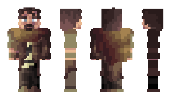 Minecraft skin qazpl