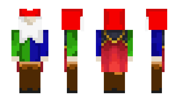 Minecraft skin Gnomik01