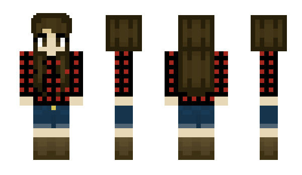 Minecraft skin erintaylor