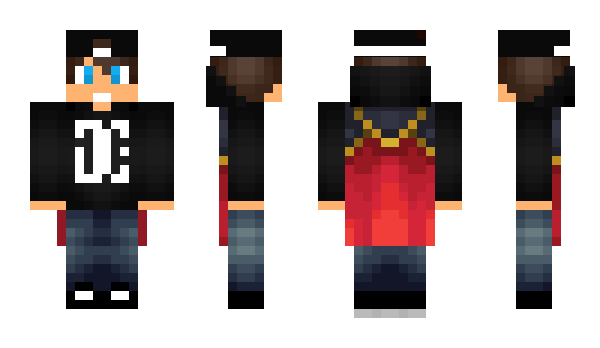 Minecraft skin Raf1r1s