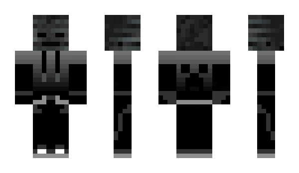 Minecraft skin SkeletonCaptain