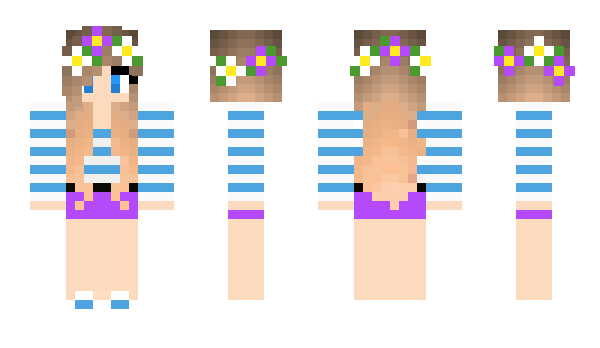 Minecraft skin crazyfoxgirl