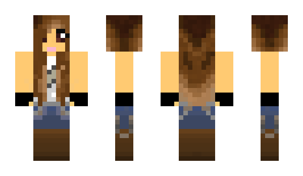 Minecraft skin bgirl52