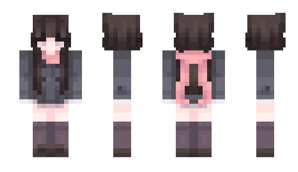 Minecraft skin miaumiaumia