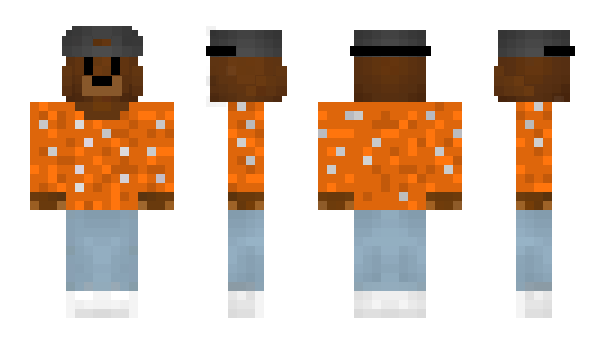 Minecraft skin orangebastisti