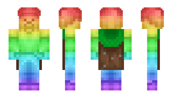 Minecraft скін по ніку NilBud