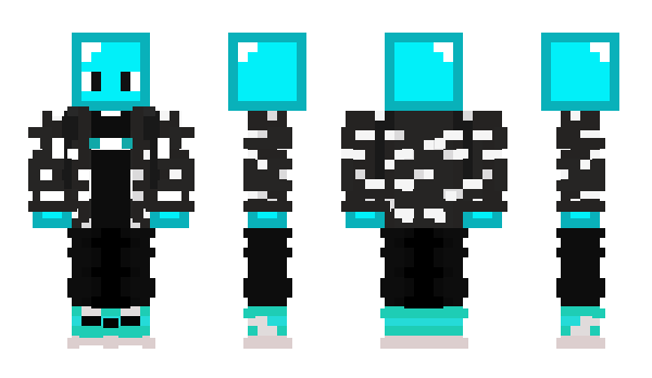 Minecraft skin SpectreKingBR