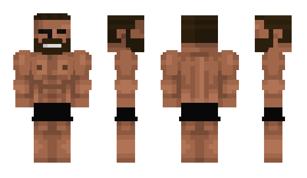 Minecraft skin axe4man