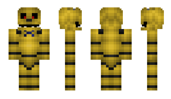 Minecraft skin Golden__freddy
