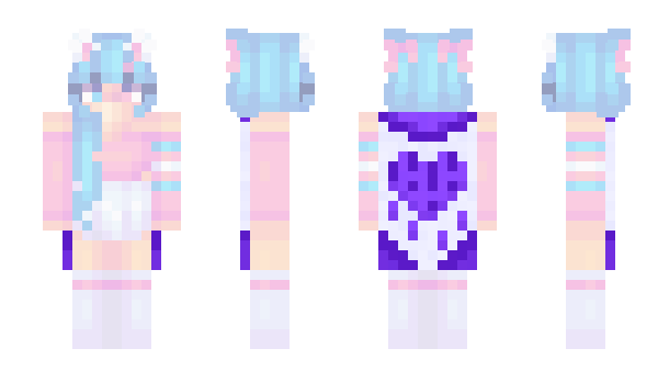 Minecraft skin XelpmiS