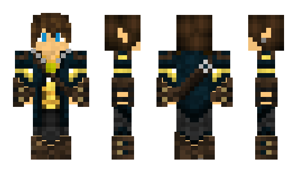 Minecraft skin RealBlackBook