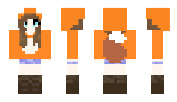 Minecraft skin foxpoke