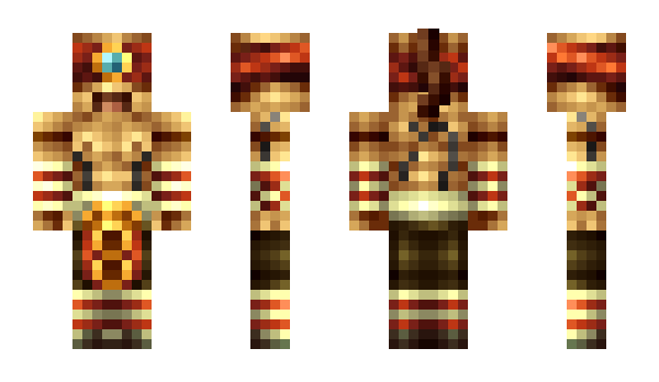 Minecraft skin reddraonxd