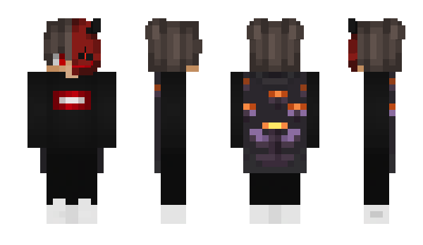 Minecraft скин по нику TrappedCosmicube