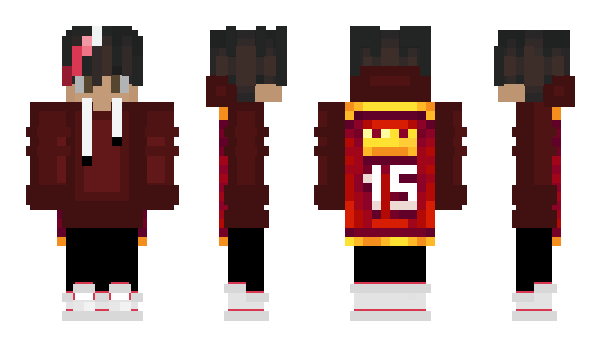Minecraft skin AxoTiger