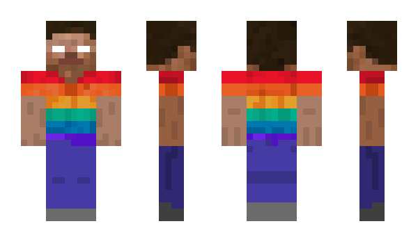Minecraft skin MildClownery