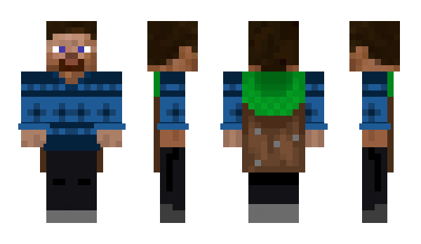 Minecraft скін по ніку Cluzer