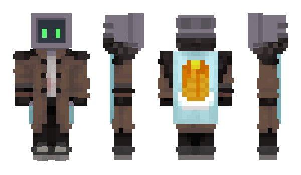 Minecraft skin hbirthday