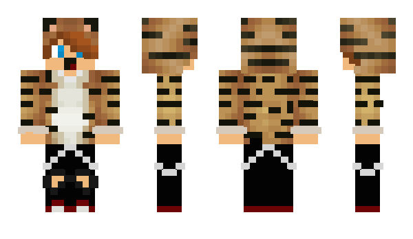 Minecraft skin Tiger_Lp