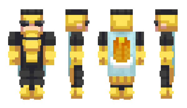 Minecraft skin MiliGazda