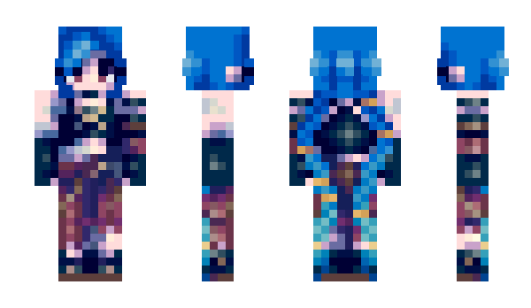 Minecraft skin Sonic6543