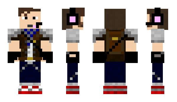 Minecraft skin Bowtie_Guy04